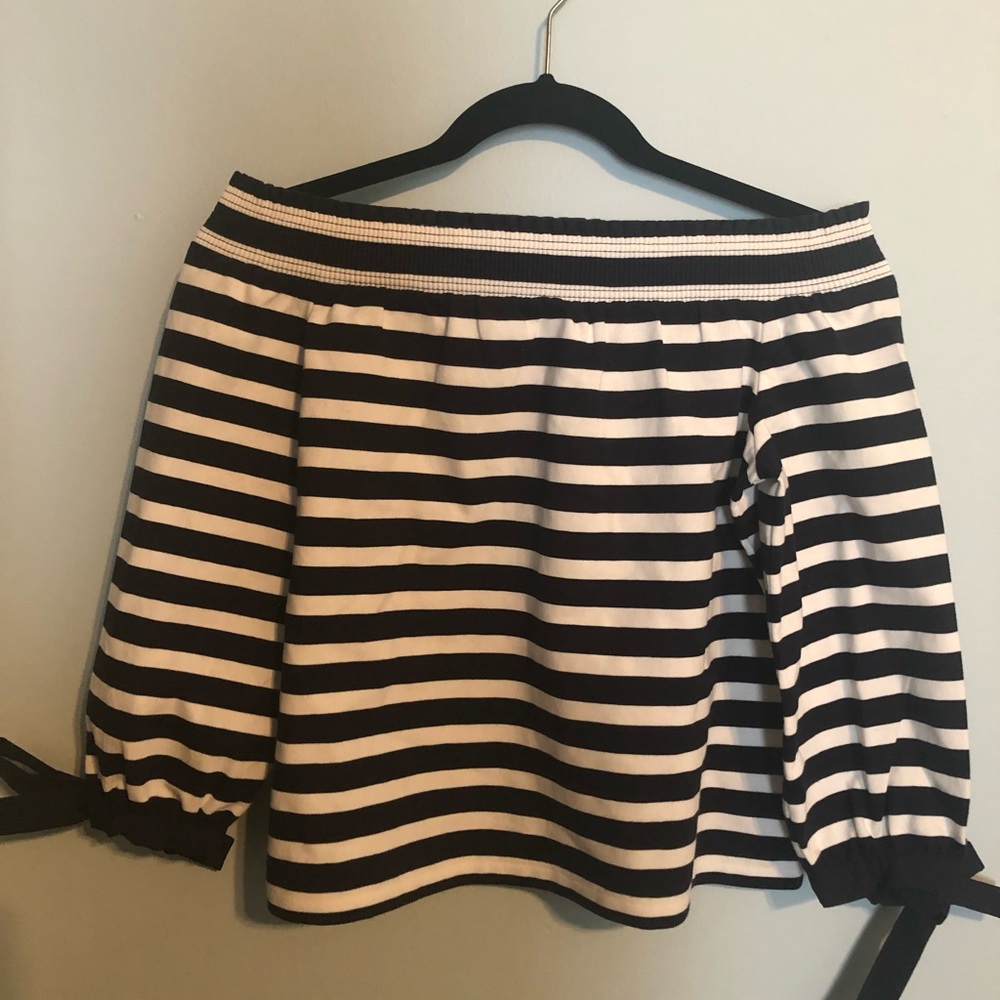 Off the shoulder blouse. J crew. New with tags!